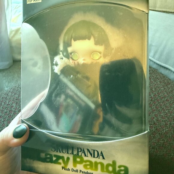 SKULLPANDA LAZY PANDA PLUSH DOLL PENDANT 100% AUTHENTIC POP MART - Picture 5 of 10